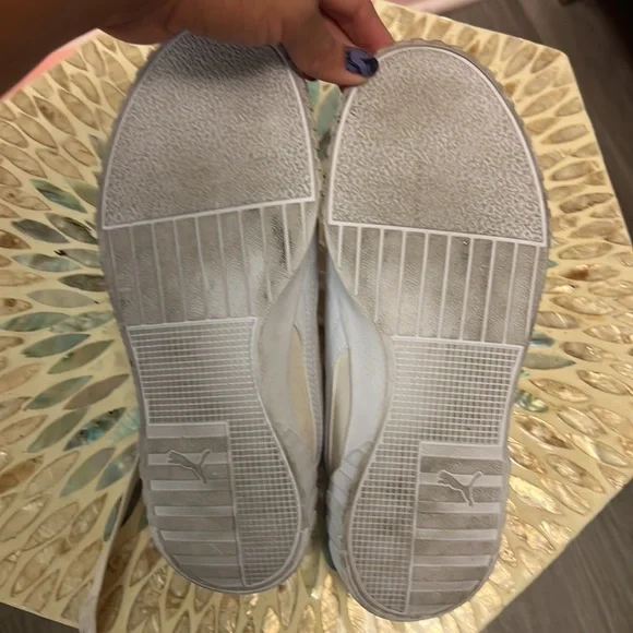 Puma Low Mule - Cream Suede - Picture 4 of 8